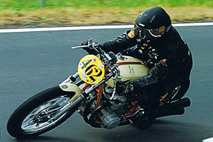 Tommy auf Sunracer Honda